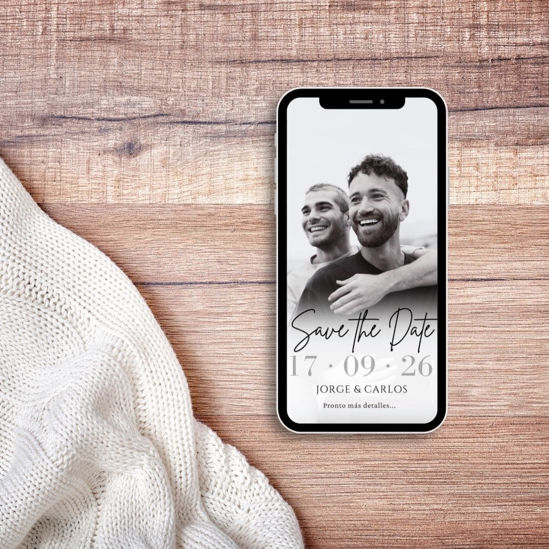 blackwhite Save The Date